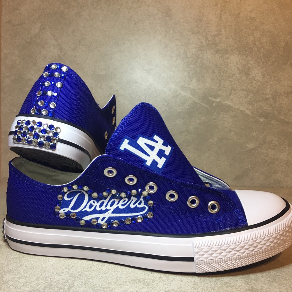 COMPASS/SPORT BRAND MLB DODGERS BLING WOMENS SHOE!